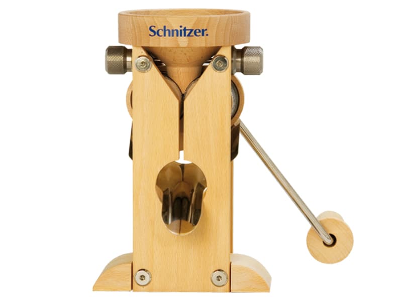 Flockenquetsche Campo mit Edelstahlwalzen, Schnitzer
