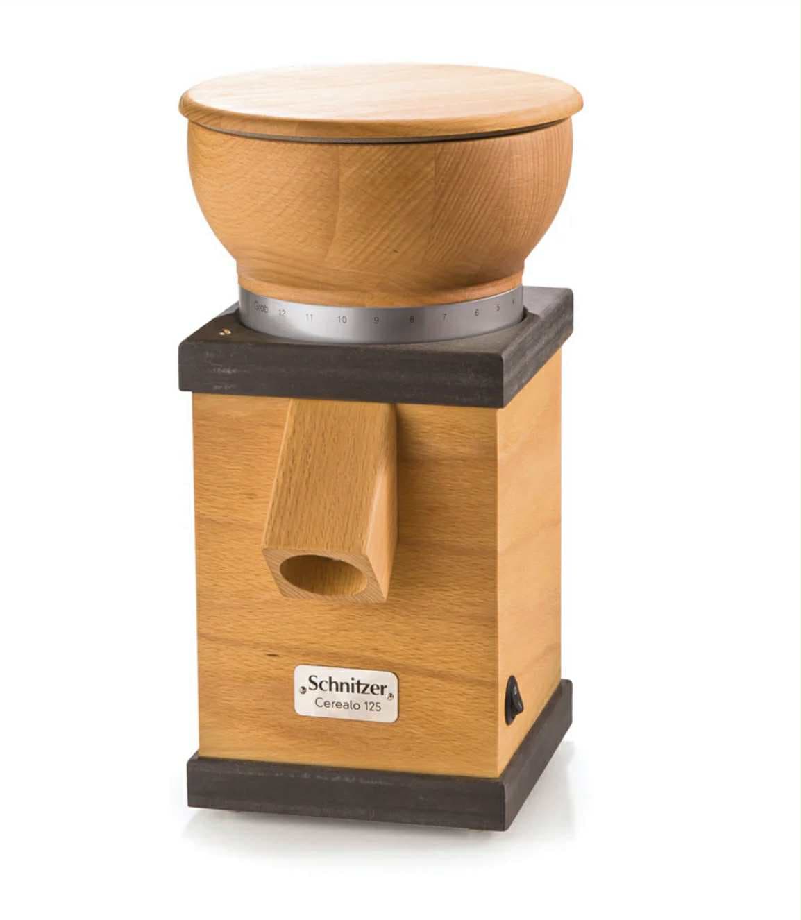 Getreidemühle Cerealo 125 Anthrazit, Schnitzer