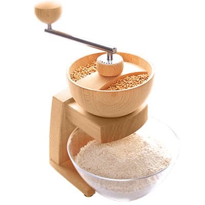 HANDMÜHLE MIA MOLA MIT GLAS, KORNKRAFT