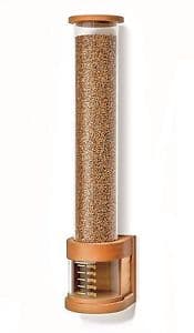 Einkammer Getreidespeicher Buche Multiplex , Plexiglas,für 2,5kg, KoMo