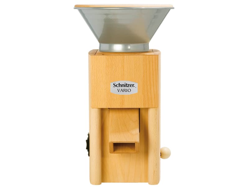 Kombimühle Vario mit Edelstahltrichter, Schnitzer