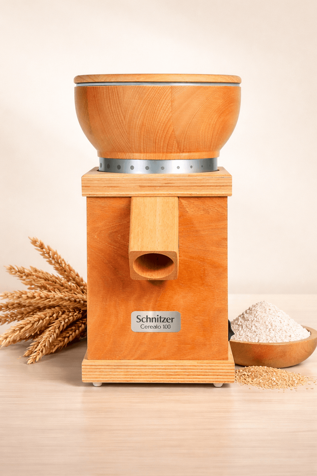 Getreidemühle Cerealo 100 Natur, Schnitzer
