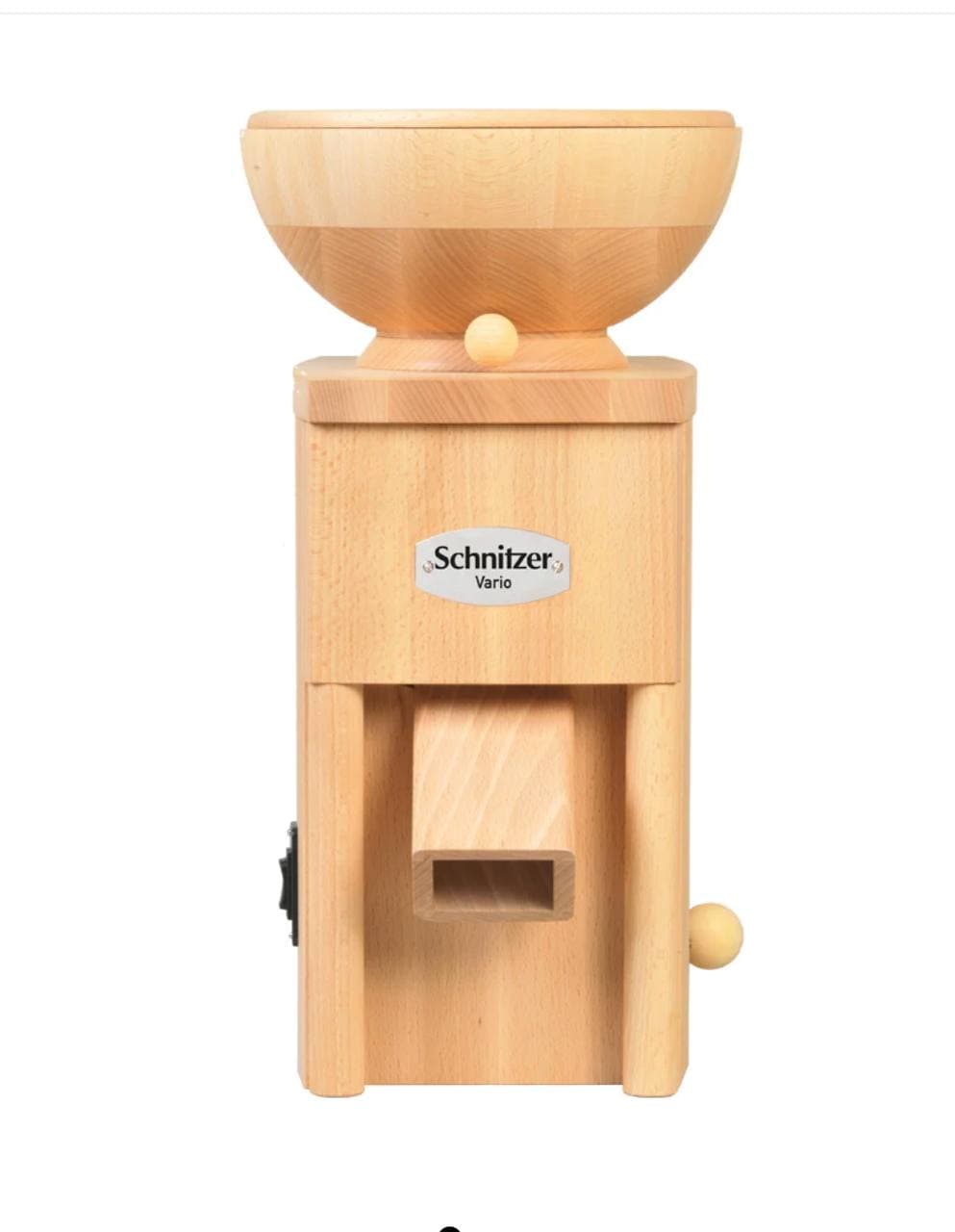 KOMBIMÜHLE VARIO MIT HOLZTRICHTER, SCHNITZER